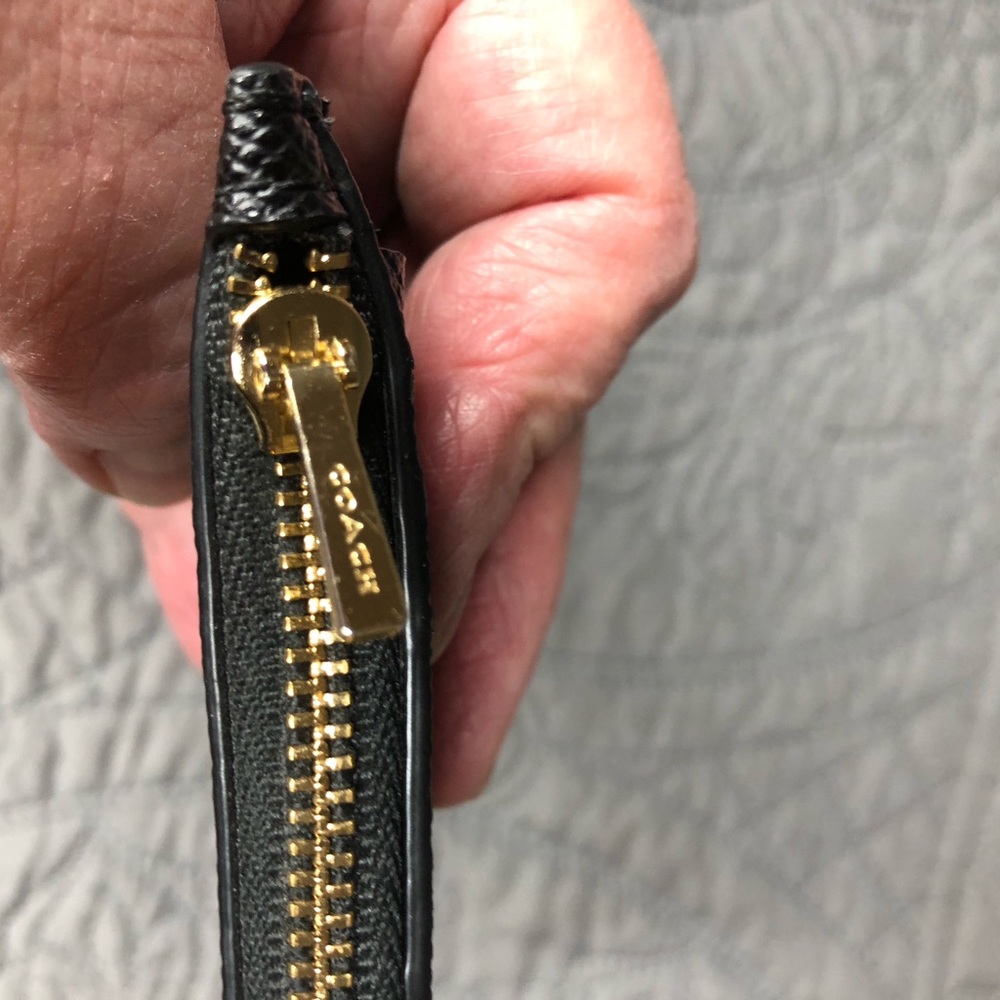 Coach Mini ID, Key & Credit Card Wallet # H1980 78387B - Picture 8 of 10